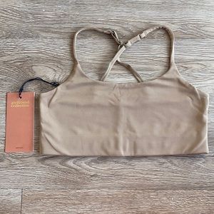 Girlfriend Collective Beachwood Juliet Strappy Bra Size Small